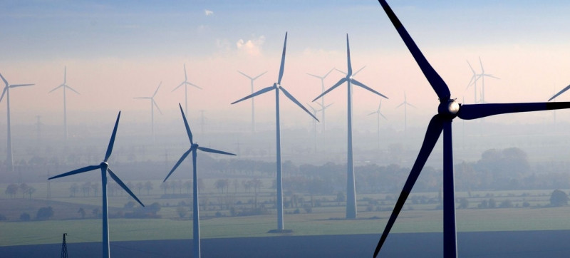 Điện năng từ gió chiếm 7% trong công suất điện năng của Đức