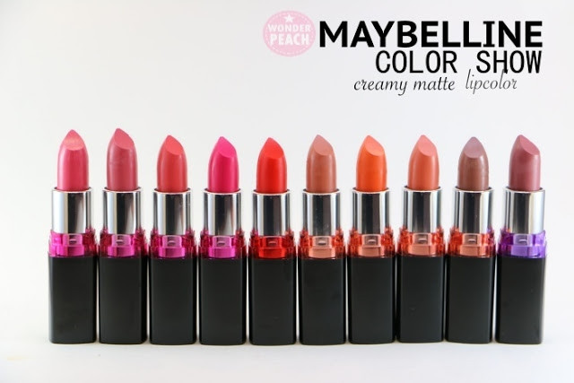 Maybelline Color Show.