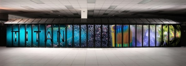 Hình ảnh bên trong khuôn viên chứa siêu máy tính Titan