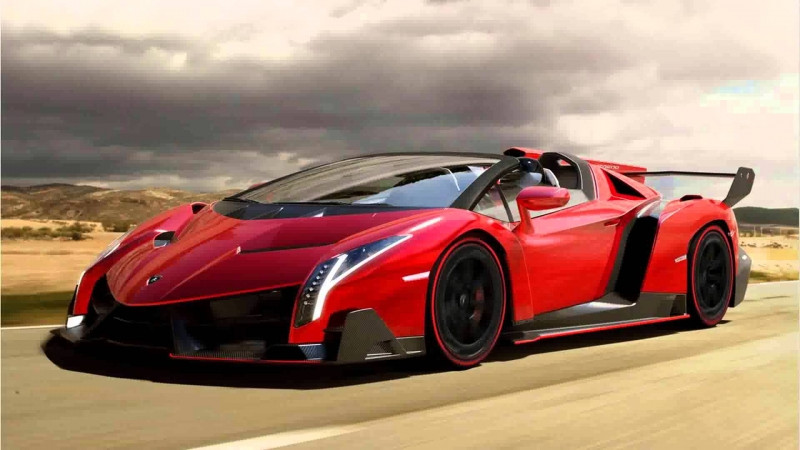 Siêu xe mui trần Lamborghini Veneno Roadster