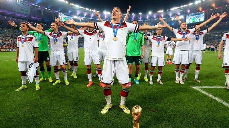 Đội hình Đức trong World Cup 2014.