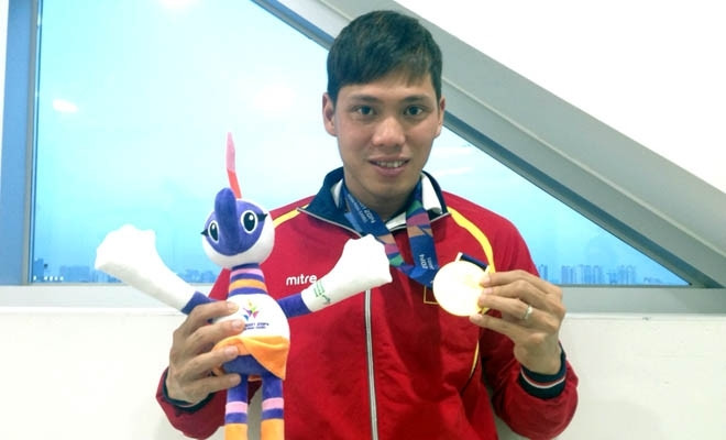 Võ Thanh Tùng giành HCB quý giá ở nội dung 50m bơi tự do nam