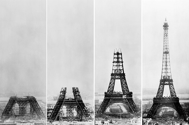 Các tầng của tháp Eiffel