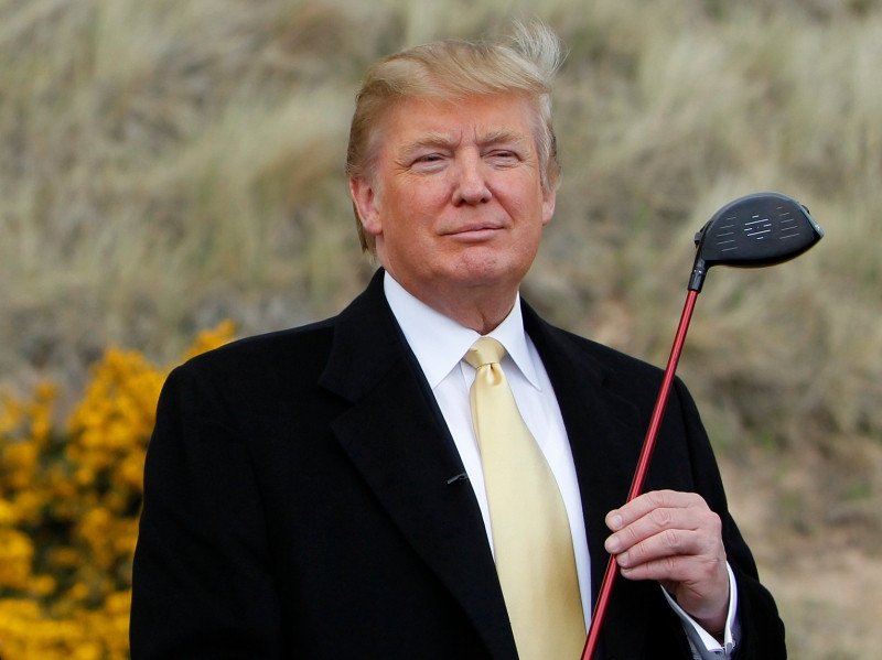 Chuỗi sân golf của ông Trump có giá trị vô cùng lớn