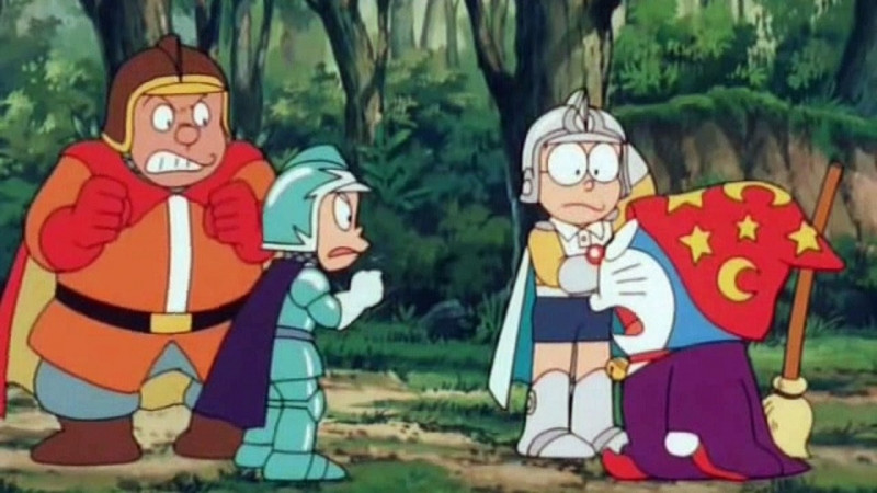 Nobita và ba chàng hiệp sĩ mộng mơ.