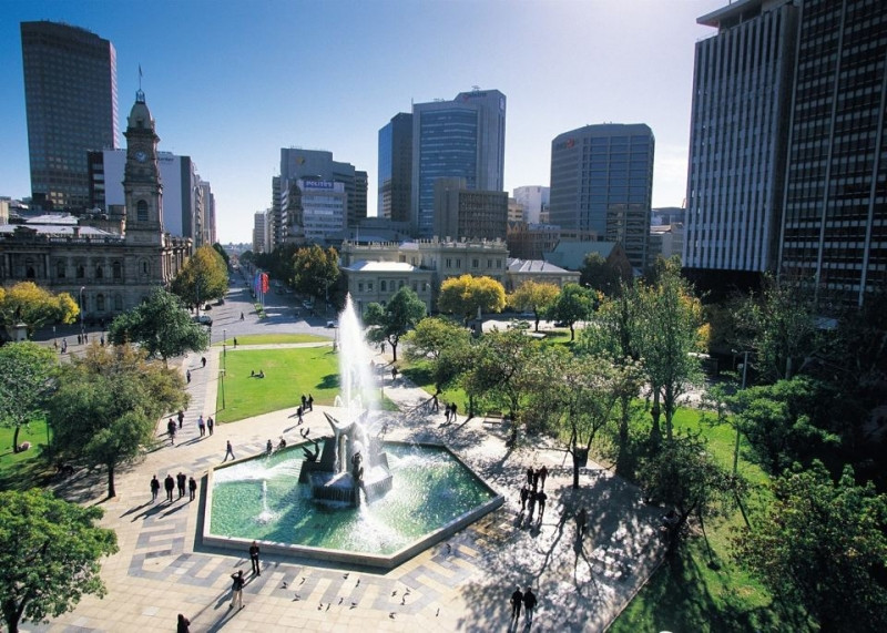 Adelaide được xem là thành phố phát triển du lịch bậc nhất ở Australia