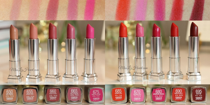 Maybelline Creamy Matte - Nguồn: Sưu tầm