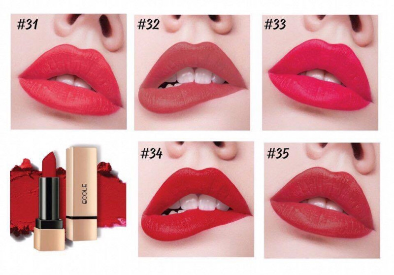 Ecole Delight Lipstick với 5 màu