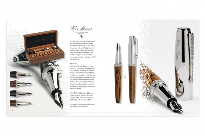 Bút của thương hiệu Schreibgeräte Maufaktur được làm từ nguyên liệu gỗ cao cấp và quý hiếm (Nguồn: Sưu tầm)