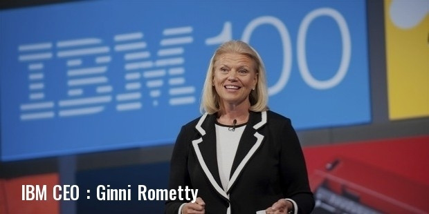 CEO của IBM - bà Ginni Rometty