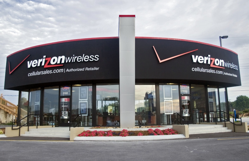 Verizon store tại 269 bắc broadway, RT 49, Pennsville NJ.