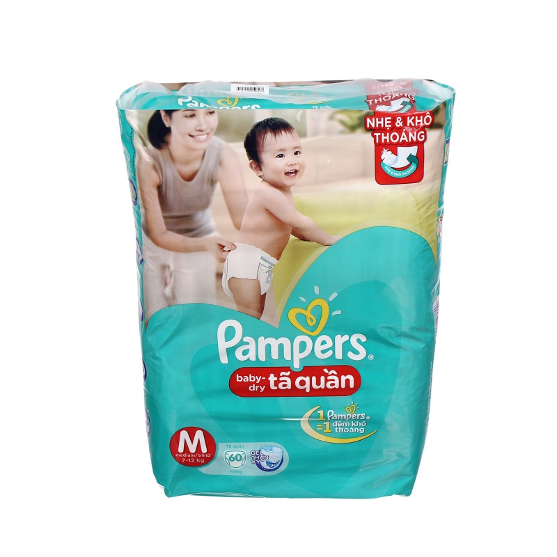 Tã thương hiệu Pampers