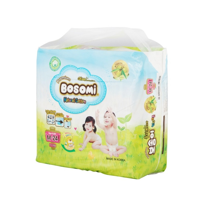Bosomi là thương hiệu tã giấy Hàn Quốc