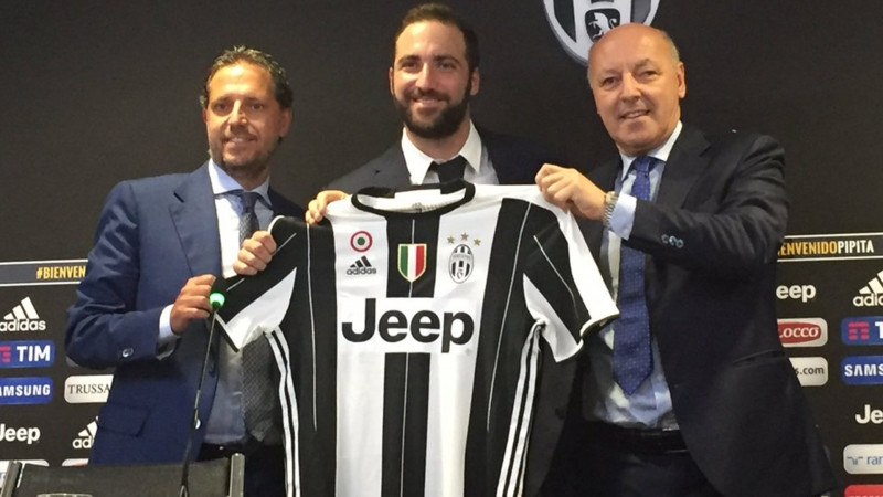 Higuain được các CĐV Juventus kỳ vọng rất nhiều