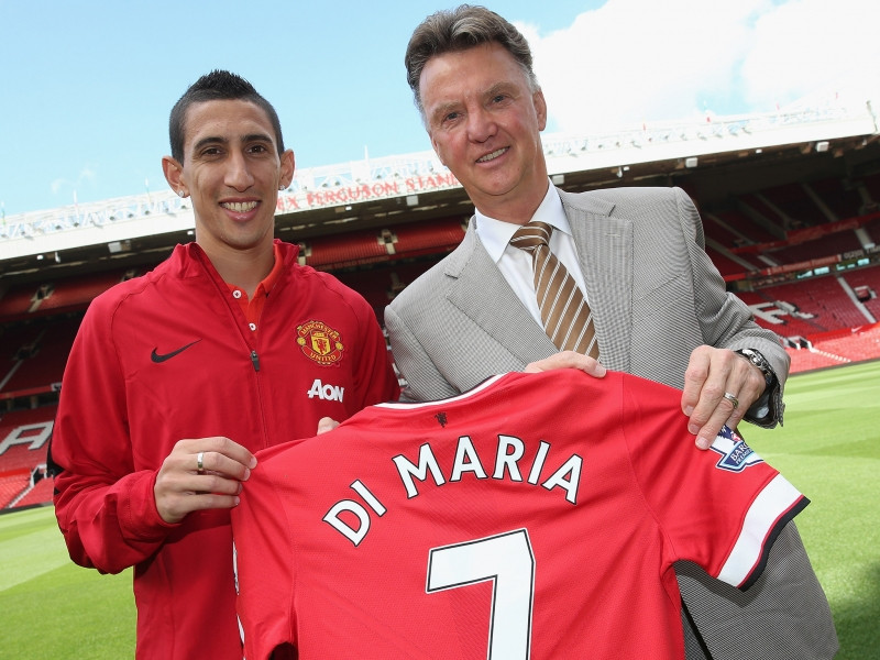 Di Maria mang trên mình số áo huyền thoại ở MU