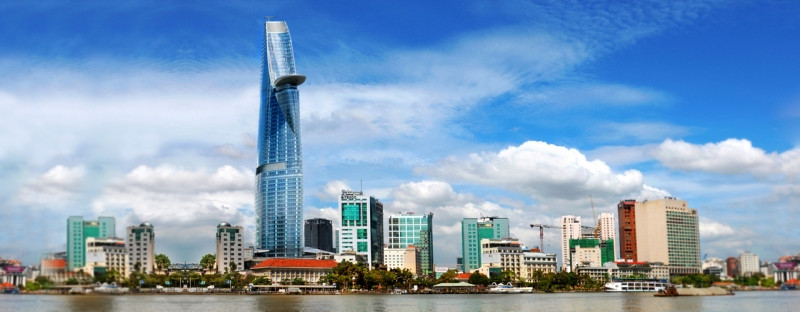 Bitexco Finacial Tower ở TP HCM, Việt Nam