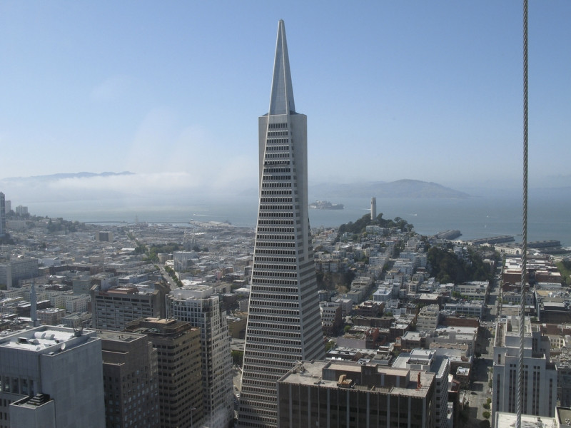 Transamerica Pyramid ở San Francisco, Mỹ