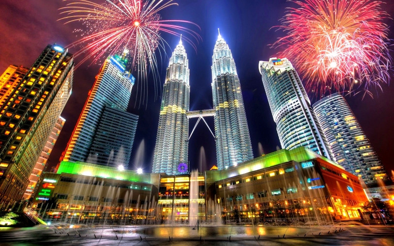 Tháp đôi Petronas, Kuala Lumpur, Malaysia