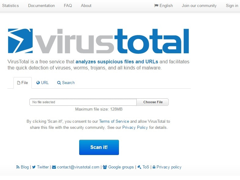 https://virustotal.com