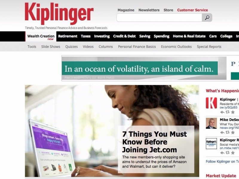 Kiplinger bao gồm những bài viết thuộc nhiều lĩnh vực khác nhau