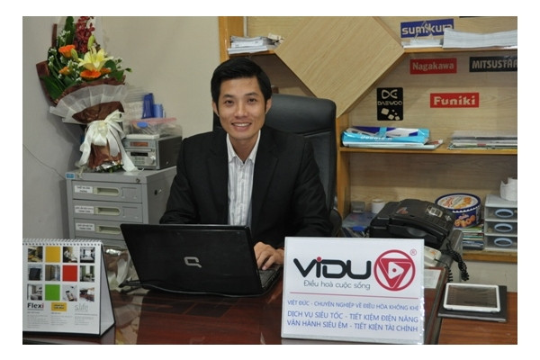 Trịnh Thế Đức giữ chức Giám đốc công ty Điện lạnh Việt Đức
