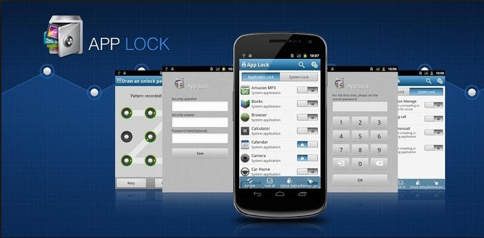 AppLock mang đến cho thiết bị Android chức năng khoá nhiều ứng dụng khác nhau