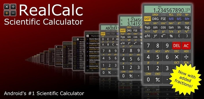 Ứng dụng RealCalc là một ứng dụng máy tính