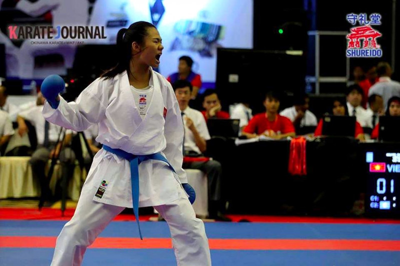 Niềm hi vọng vàng của Karatedo Việt Nam