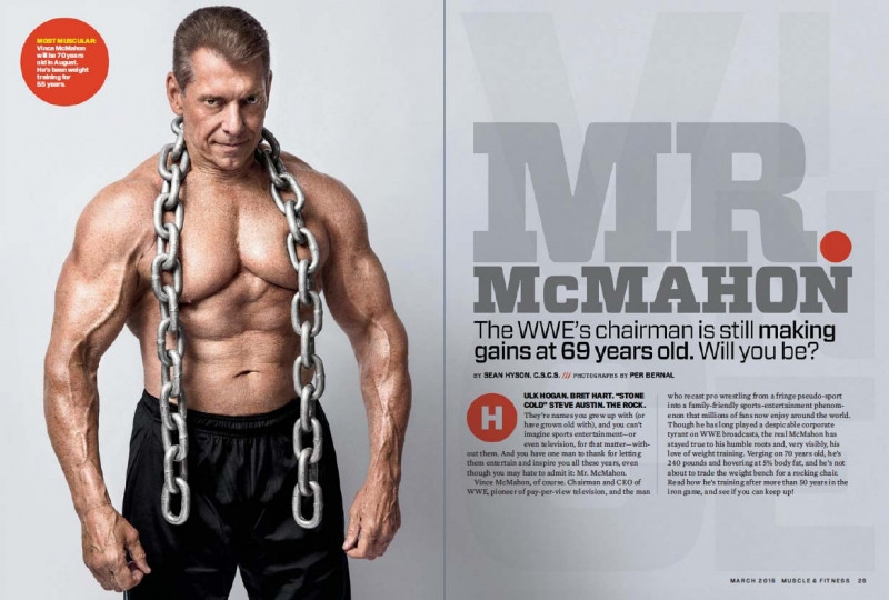McMahon đi lên từ một đô vật cho tới khi trở thành một triệu phú thể thao