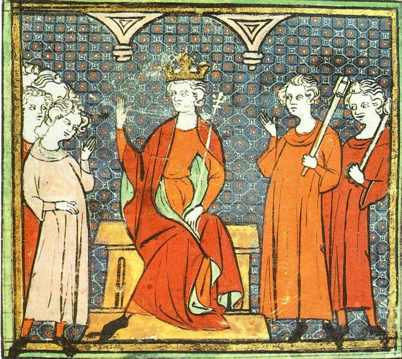 Childeric II bị ám sát.