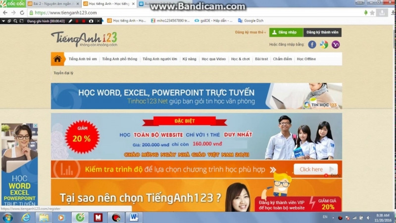 Tienganh123.com là một lựa chọn khá hấp dẫn