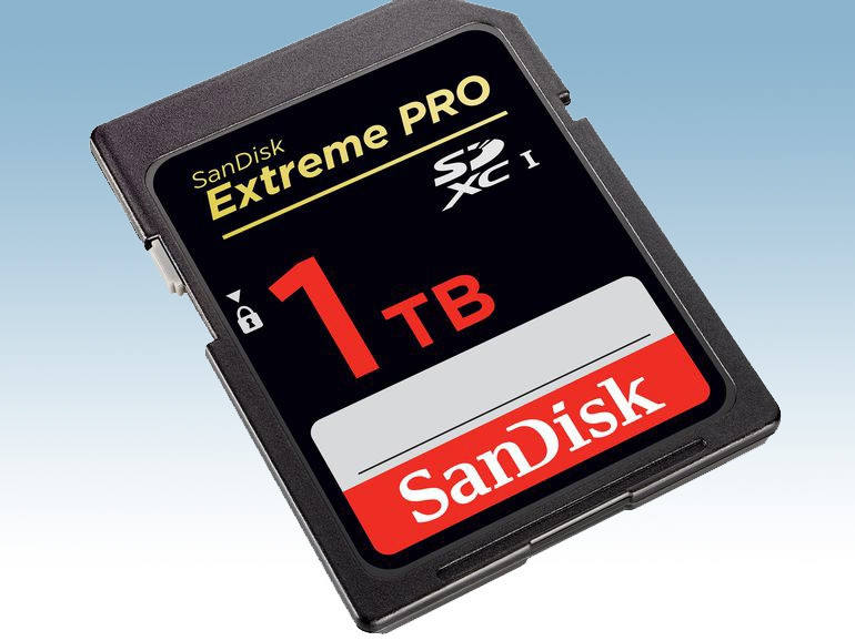 Sandisk giới thiệu thẻ nhớ 1TB