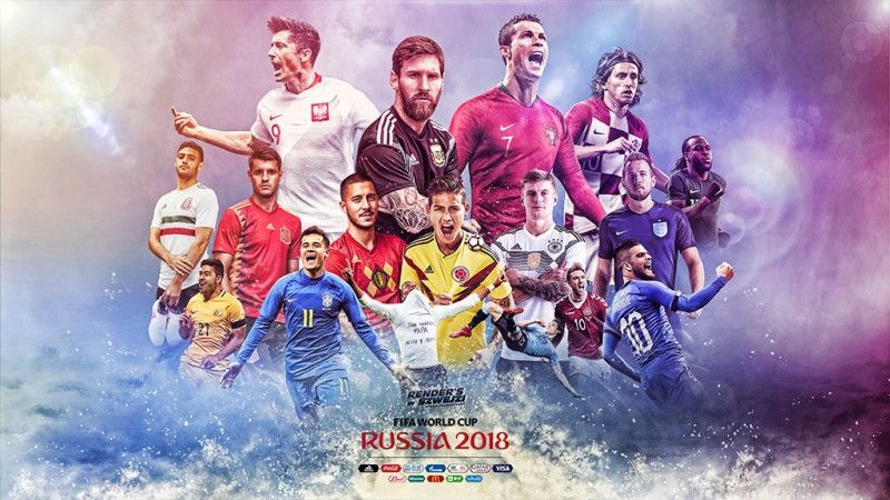 Hình ảnh World cup 2018 - nguồn internet