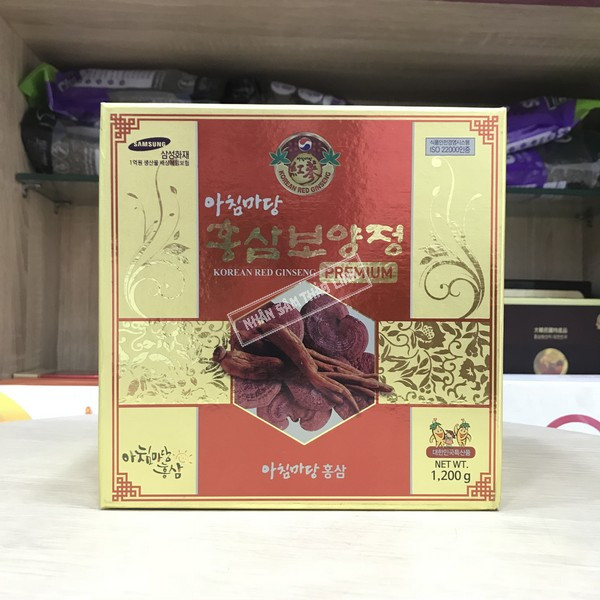 Cao Hồng Sâm Linh Chi Kanghwa Korean Red Ginseng Premium Hộp 1 Hủ 1kg