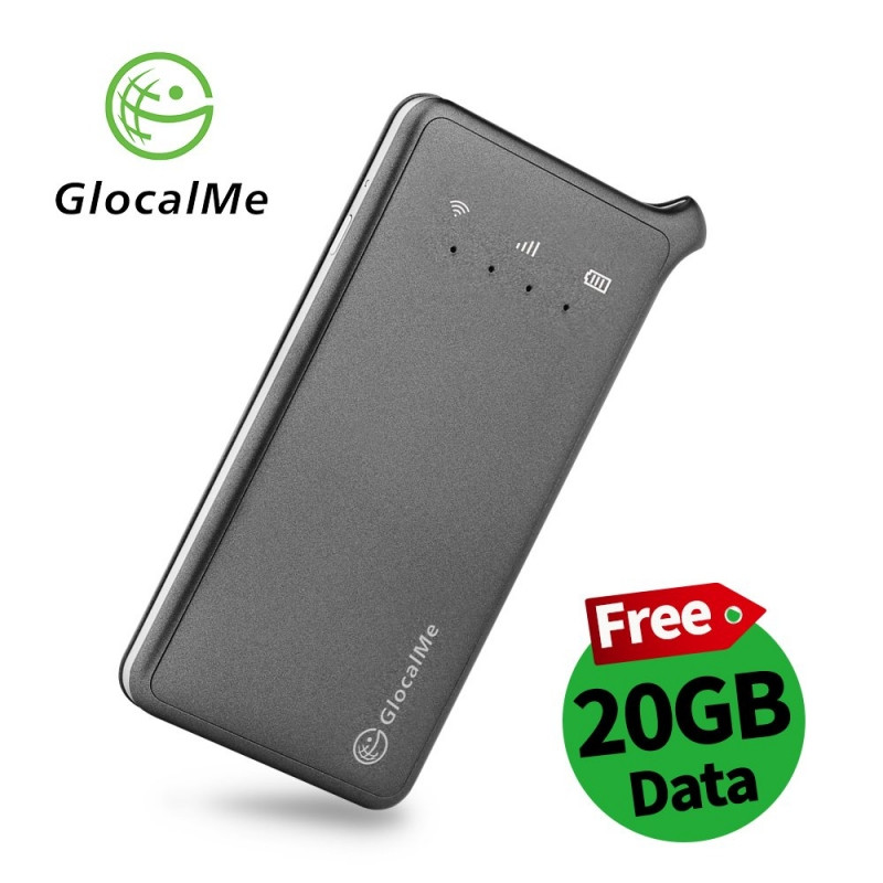 GlocalMe U2 kết nối 4g tốc độ cao với chỉ số download ﻿150Mb/ upload 50Mb