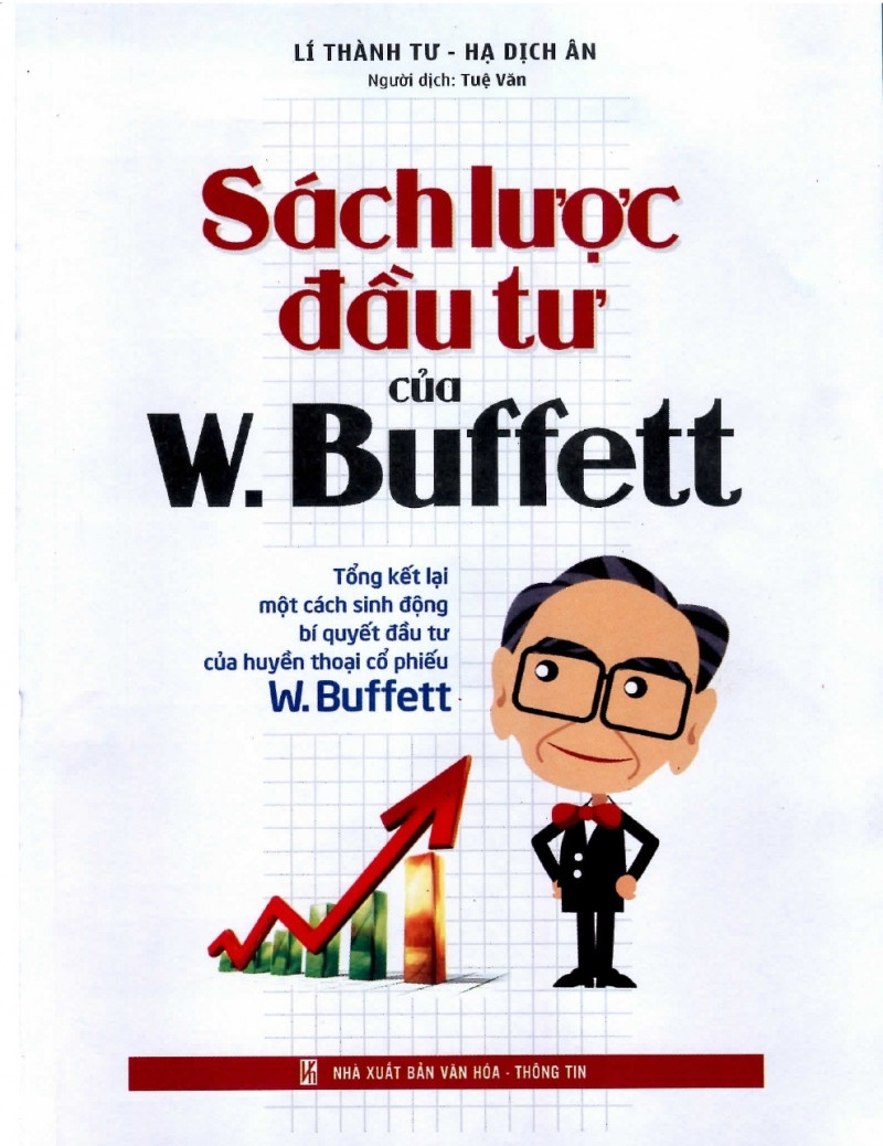 Cuốn sách Sách lược đầu tư của W. Buffelt