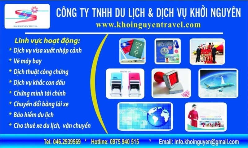 Công ty dịch vụ và du lịch Khởi Nguyên