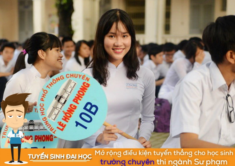 Mở rộng điều kiện tuyển thẳng cho học sinh trường chuyên - Ảnh: Tăng Nguyễn