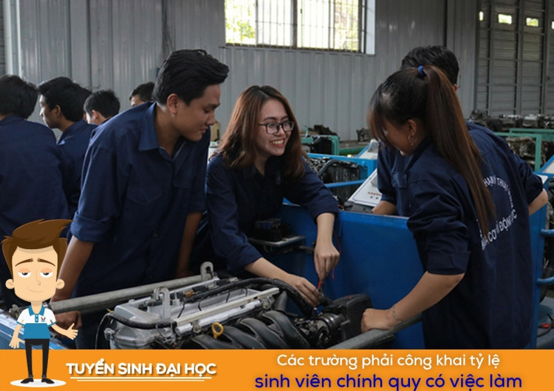 Các trường phải công khai tỷ lệ sinh viên chính quy có việc làm - Ảnh: Tăng Nguyễn (SPKT TP.HCM)