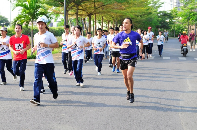 Chạy bộ là một hoạt động hữu ích