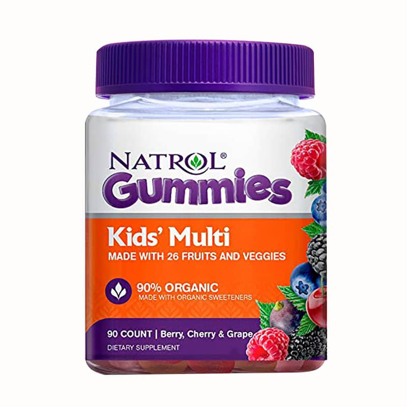 Kẹo dẻo vitamin cho trẻ Natrol Gummies Kids’ Multi 90 viên