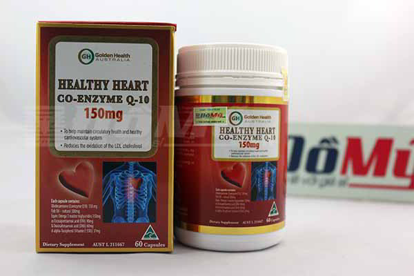 Golden Health Healthy Heart Co-Enzyme Q-10 - Thuốc Bổ Tim