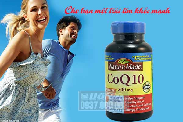 Viên uống hỗ trợ và điều trị tim mạch Nature Made® CoQ10 200mg