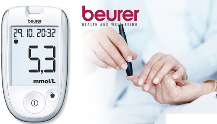 Máy đo đường huyết Beurer GL42 mmol/Dl vô cùng thông dụng và chính xác