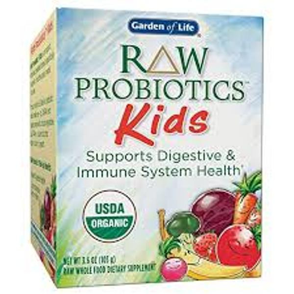 ﻿﻿Men vi sinh Raw Organic Probiotic hỗ trợ tiêu hóa cho trẻ em (Garden of life