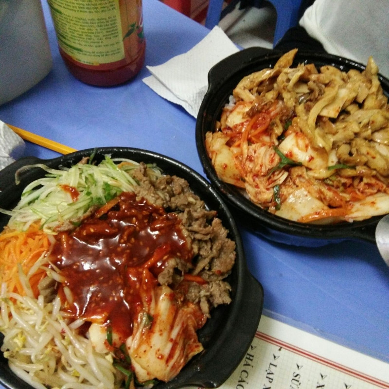 Cơm gà trộn Hàn Quốc
