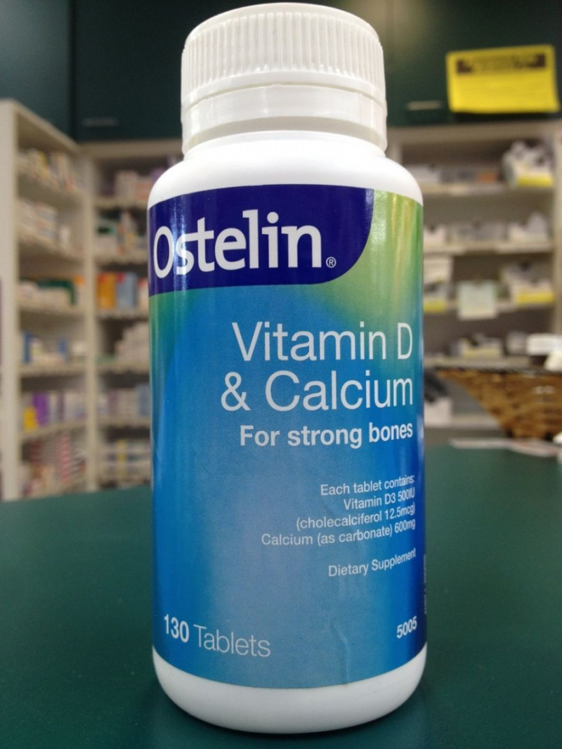 Ostelin Vitamin D & Calcium cho bà bầu 130 viên của Úc