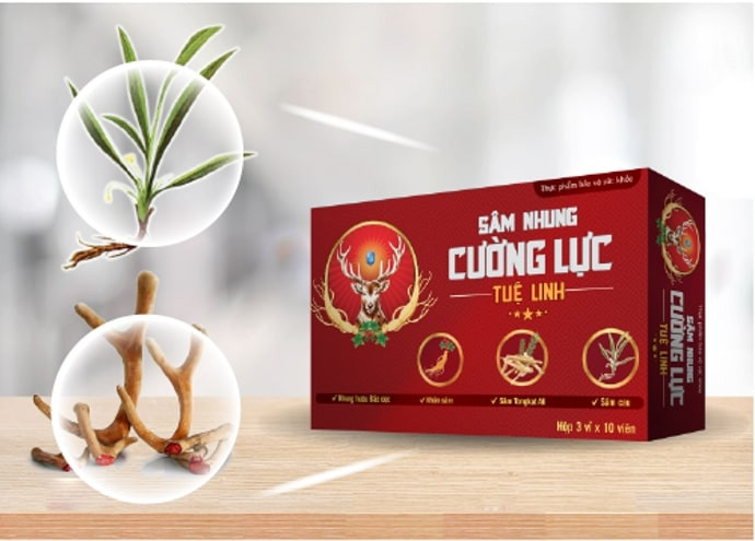 SÂM NHUNG CƯỜNG LỰC TUỆ LINH