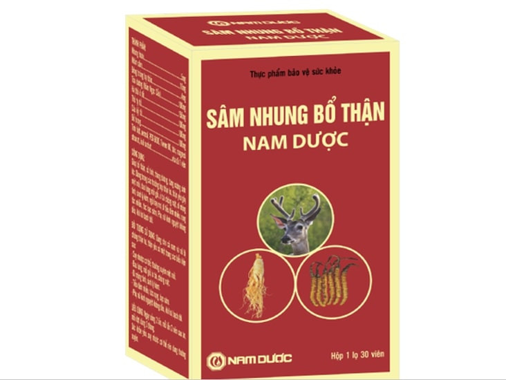 SÂM NHUNG BỔ THẬN NAM DƯỢC