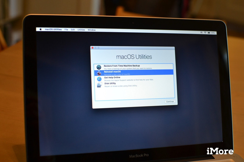 Phương án cuối cùng: cài lại toàn bộ MacOS